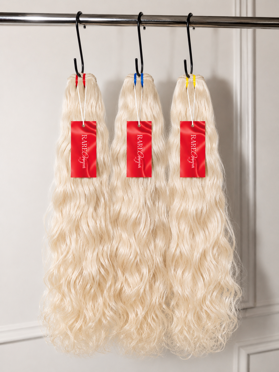 Bundle ICY Blond 613 base Raw hair Indian